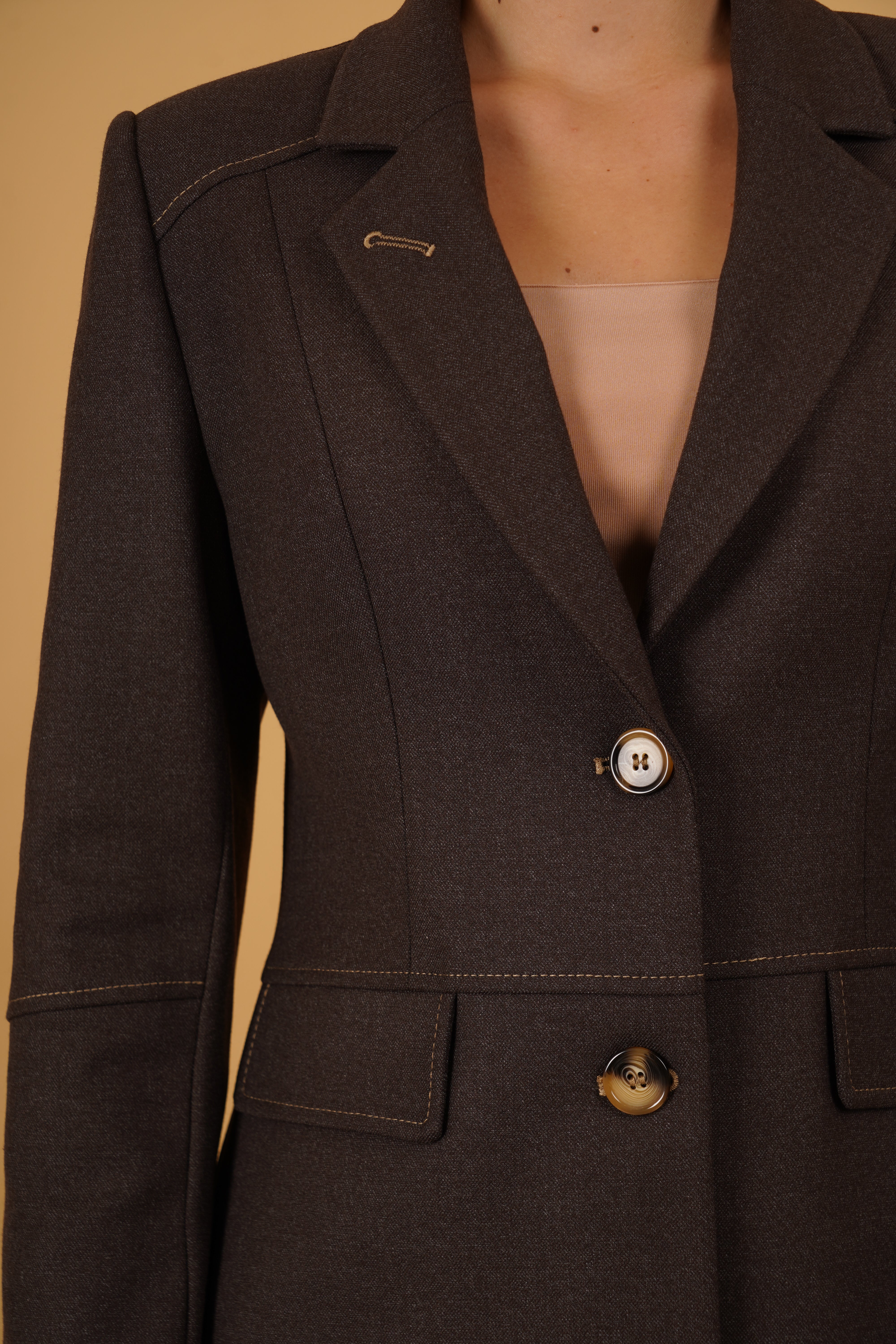 Polyester Viskon Ve Elastan Karışım Kot Takım