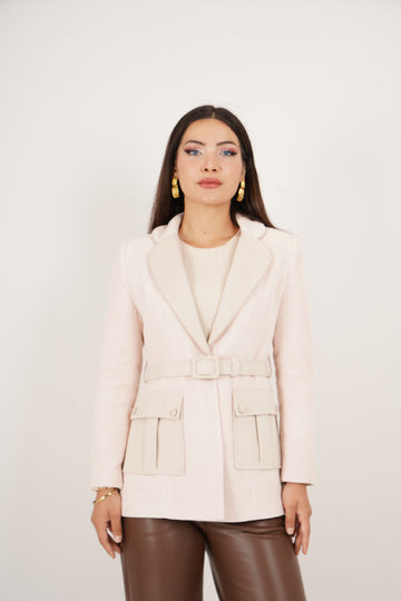 Fitilli Kadife Ceket