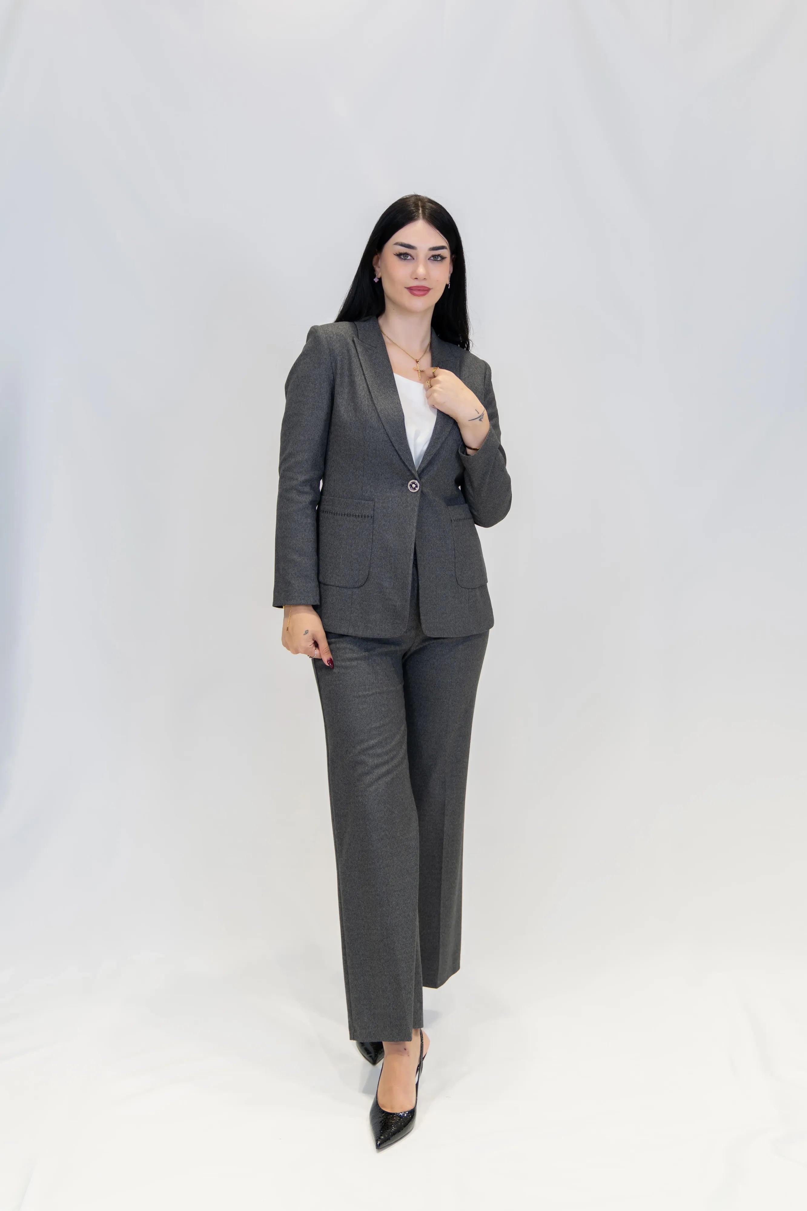 Tasarım Cep Detaylı Takım