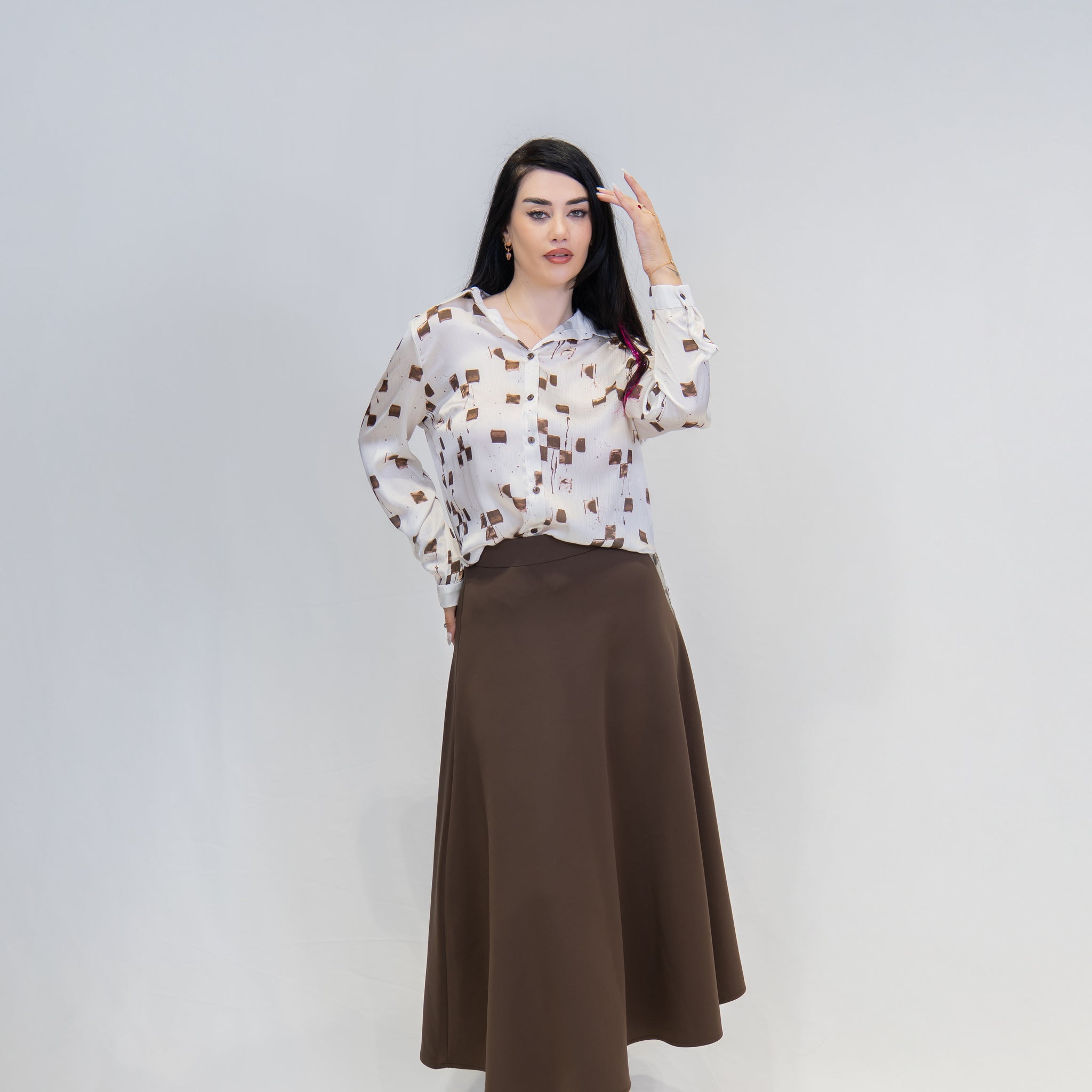 Tok Kumaş Scuba Etek