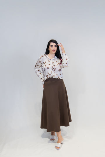 Tok Kumaş Scuba Etek