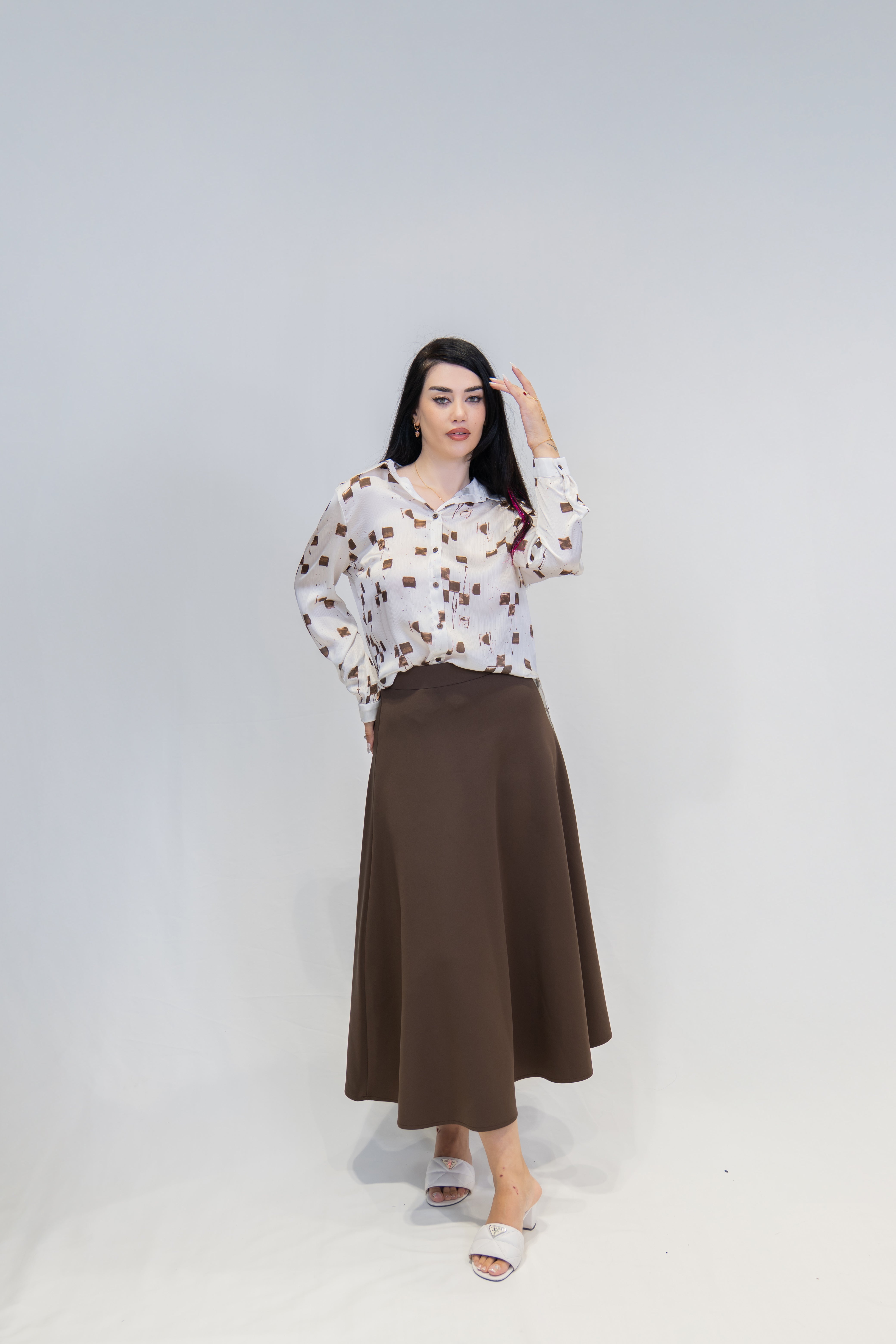 Tok Kumaş Scuba Etek