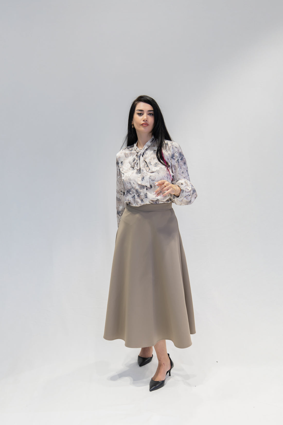 Tok Kumaş Scuba Etek