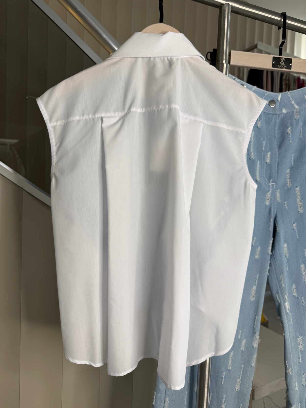 Denim Tasarım Gömlek Pantolon Takım